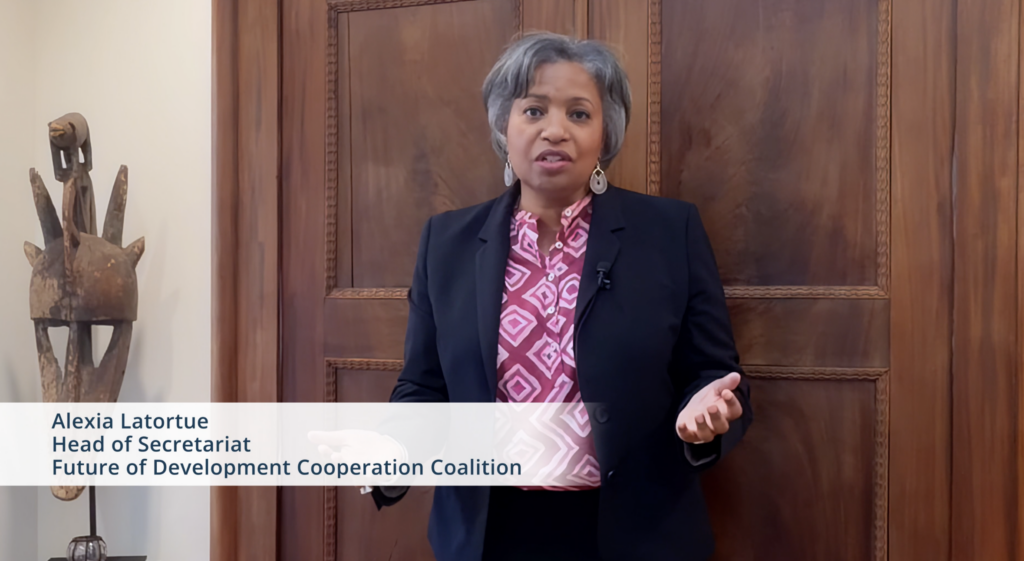 Alexia Latortue Introduces the Future of Development Cooperation Coalition