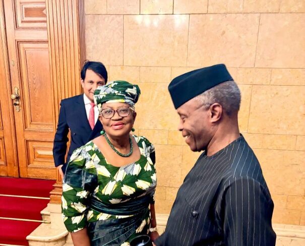Osinbajo highlights meetings with Okonjo-Iweala, Bagudu at Hamburg conference
